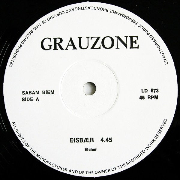 Grauzone : Eisbær (12")