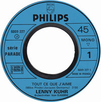 Lenny Kuhr Avec Les Petits Chanteurs De L'Ile De France : Les Enfants / Tout Ce Que J'Aime (7", Single)