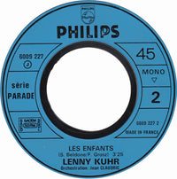 Lenny Kuhr Avec Les Petits Chanteurs De L'Ile De France : Les Enfants / Tout Ce Que J'Aime (7", Single)
