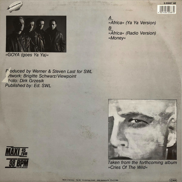Goya (2) : Africa (12", Maxi)