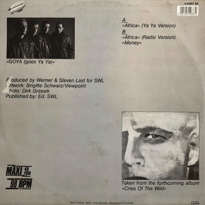 Goya (2) : Africa (12", Maxi)