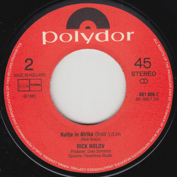 Rick Nolov Band : White Shoes (7")