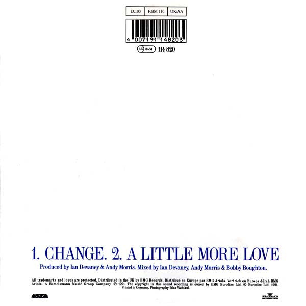 Lisa Stansfield : Change (7", Single)