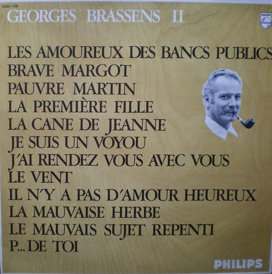 Georges Brassens : II (LP, Album, Comp, RE)