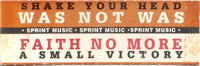 Was Not Was* / Faith No More : Shake Your Head / A Small Victory (7", Promo)