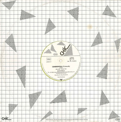 Martinelli : Cenerentola (Cinderella) (12", Maxi, Yel)