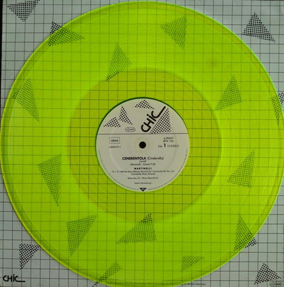 Martinelli : Cenerentola (Cinderella) (12", Maxi, Yel)