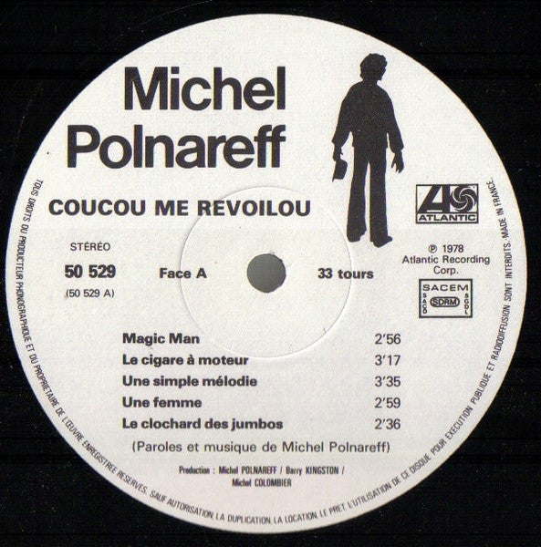 Michel Polnareff : Coucou Me Revoilou (LP, Album)