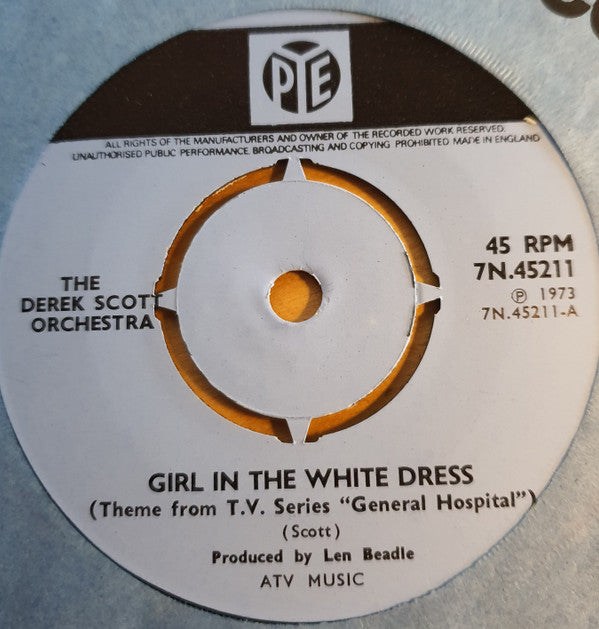 Derek Scott Orchestra : Girl In The White Dress (7")