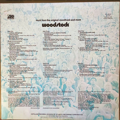 Various : Woodstock - Music From The Original Soundtrack And More (3xLP, Album, M/Print, RE)