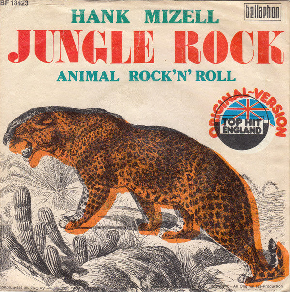 Hank Mizell : Jungle Rock (7", Single)