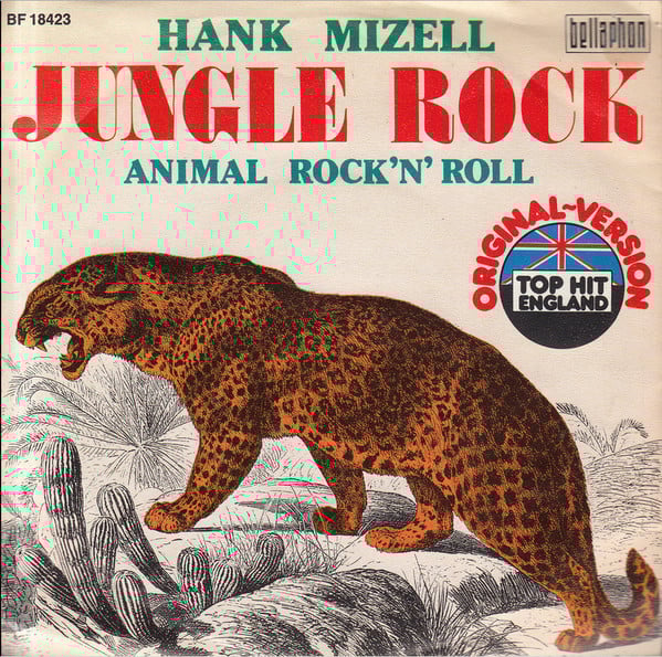 Hank Mizell : Jungle Rock (7", Single)