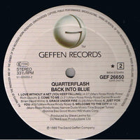 Quarterflash : Back Into Blue (LP, Album)