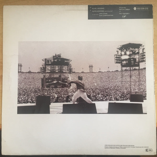 Simple Minds : Alive & Kicking (12", Single)