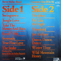 Steve Miller Band : Greatest Hits 1974-78 (LP, Comp, Club)