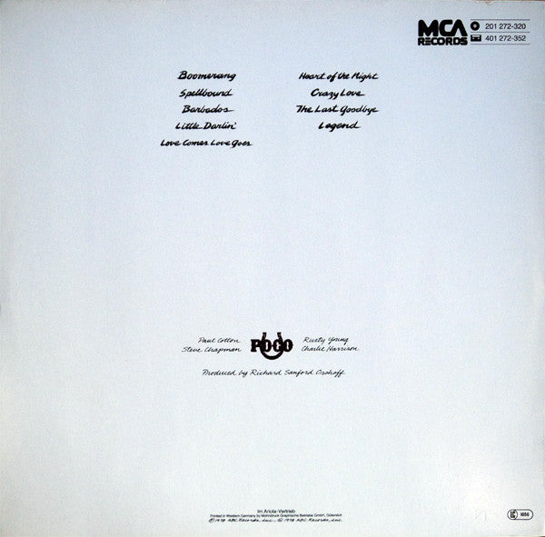Poco (3) : Legend (LP, Album, RE)