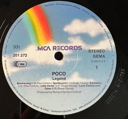 Poco (3) : Legend (LP, Album, RE)