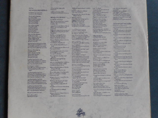 Eddie Money : Can't Hold Back (LP, Album)