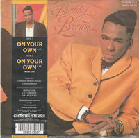 Bobby Brown : On Our Own (7", Single, Lar)