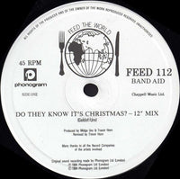 Band Aid : Do They Know It's Christmas? (12", RE)