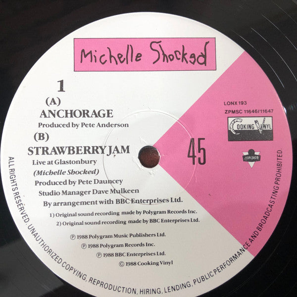 Michelle Shocked : Anchorage (12")