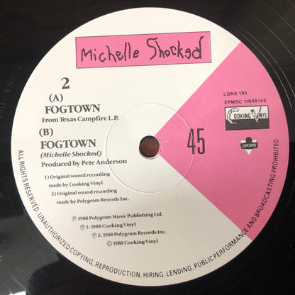 Michelle Shocked : Anchorage (12")