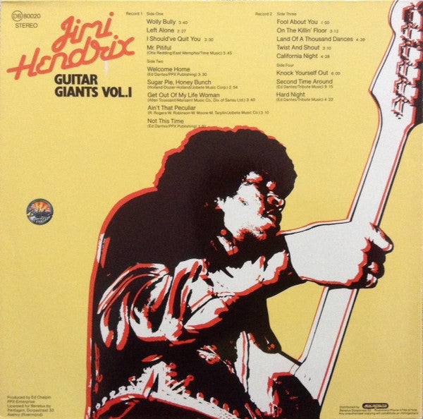 Jimi Hendrix : Guitar Giants Vol.1 (2xLP, Comp)