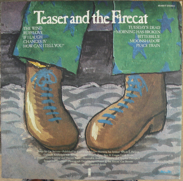Cat Stevens : Teaser And The Firecat (LP, Album, Gat)