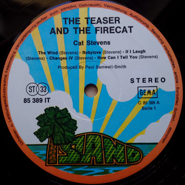 Cat Stevens : Teaser And The Firecat (LP, Album, Gat)