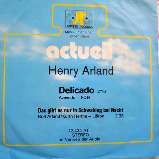 Henry Arland : Delicado (7", Single, Promo)