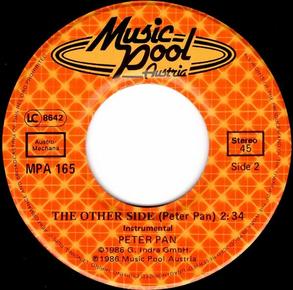 Peter Pan (14) : Sue-Sarah (7", Single)