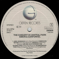 Simon & Garfunkel : The Concert In Central Park (2xLP, Album, Club)