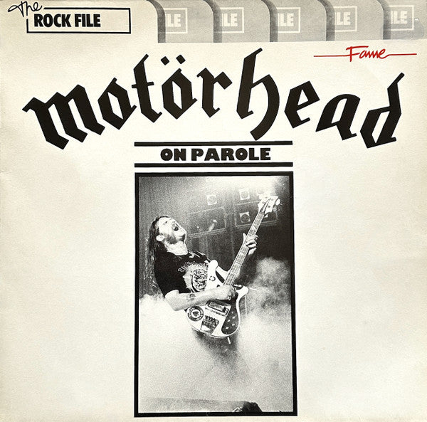 Motörhead : On Parole (LP, Album, RE)