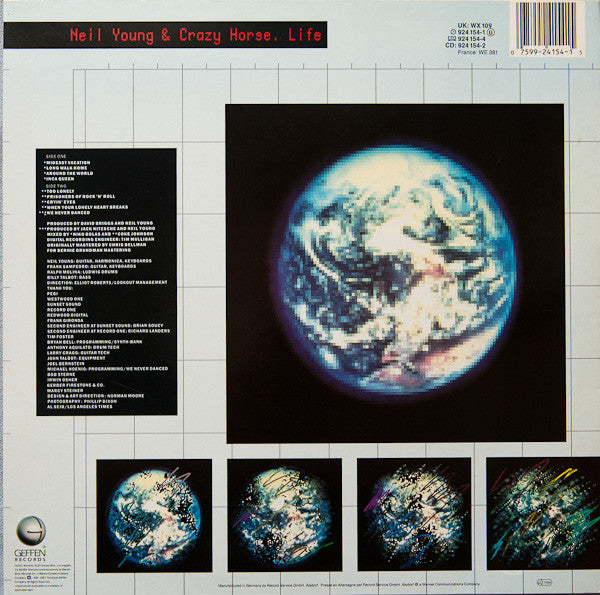 Neil Young & Crazy Horse : Life (LP, Album)