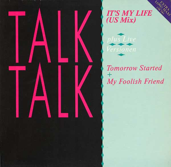 Talk Talk : It's My Life (US Mix) (12", Maxi)