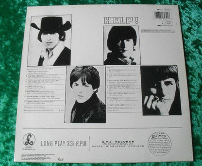 The Beatles : Help! (LP, Album, RE, RM, DMM)