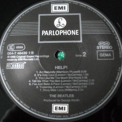 The Beatles : Help! (LP, Album, RE, RM, DMM)