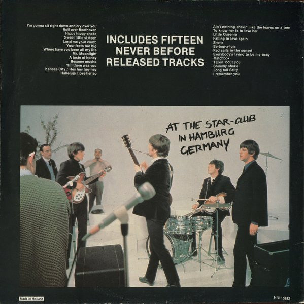 The Beatles : Live At The Star-Club In Hamburg Germany (2xLP, RE)