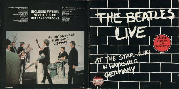The Beatles : Live At The Star-Club In Hamburg Germany (2xLP, RE)