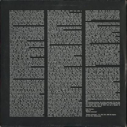 The Beatles : Live At The Star-Club In Hamburg Germany (2xLP, RE)