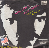 Daryl Hall John Oates* : Private Eyes (7", Single)