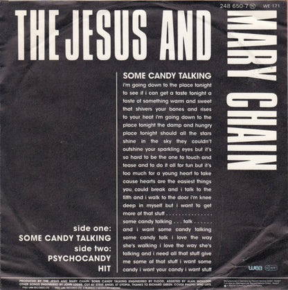 The Jesus And Mary Chain : Some Candy Talking E.P. (7", EP)