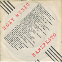 Roxy Music : Over You (7", Single)