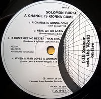 Solomon Burke : A Change Is Gonna Come (LP, Album)
