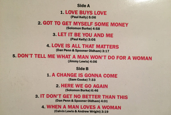 Solomon Burke : A Change Is Gonna Come (LP, Album)