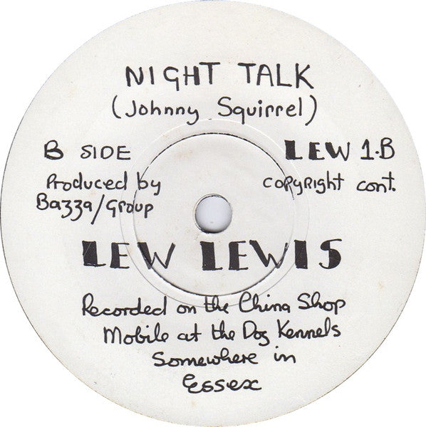 Lew Lewis : Lucky Seven (7", Whi)