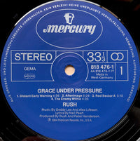 Rush : Grace Under Pressure (LP, Album)