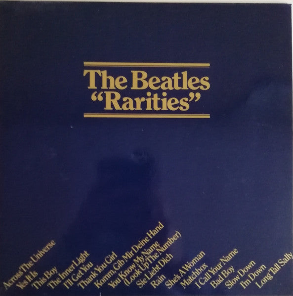 The Beatles : Rarities (LP, Comp, Mono, RE)