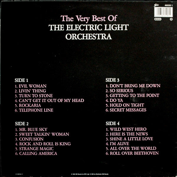 The Electric Light Orchestra* : The Very Best Of The Electric Light Orchestra (2xLP, Comp)