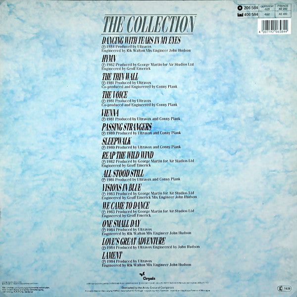 Ultravox : The Collection (LP, Album, Comp)